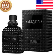 Valentino Uomo Born In Roma Rockstud Noir EDT 3.4 oz/100ml for Men New In Box picture