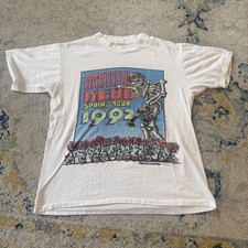 Vintage Grateful Dead 1992 Spring Tour Tee picture