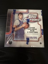 2025-26 Topps Chrome Basketball Mega Box Factory Sealed 7 Packs 6 Cards per Pk picture