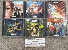 Lot Of 6 TIME LIFE Classic Rock CDS - 1964, 1965, 1966, 1967, 1968, 1969 💿 picture