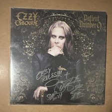 Ozzy Osbourne Patient Number 9 Signed by Zakk Wylde Original Music Record picture