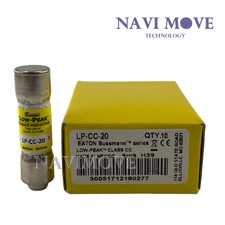 Lot of 10 New BUSSMANN LP-CC-20 LPCC20 20A 600V Time-Delay CLASS CC Fuse USA picture