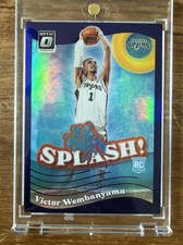 2023-24 Panini Donruss Optic - Splash Victor Wembanyama #6 Purple Prizm (RC) picture