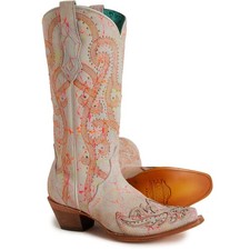 Corral Womens Western Boots Size 7 C3980 Multi Color Embroidered Studded Leather picture