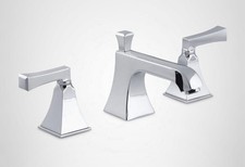 NEW Kohler K-454-4V-CP Memoirs Widespread Bathroom Faucet Drain Polished Chrome picture