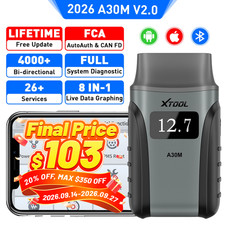 2026 XTOOL A30M V2.0 Bluetooth Full System Diagnostic Tool Bidirectional Scanner picture