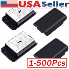 AA Battery Back Cover Case Shell Pack For Xbox 360 Wireless Controller Black Lot picture