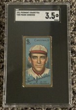 FRANK CORRIDON 1911 T205 GOLD BORDER /PIEDMONT - PSA 3.5 VG+ ST. LOUIS CARDINALS picture