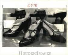 1984 Press Photo Ladies shoes from the 1920's & 1930's - noc58594 picture