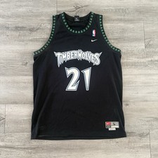 100% Authentic Nike Kevin Garnett Minnesota Timberwolves Jersey Large picture