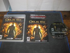 PS3 Deus Ex Human Revolution Sony PlayStation 3 CIB Tested Disc Manual Near MInt picture