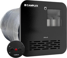 CAMPLUX 6 Gal RV Water Heater Propane Electric 12000 BTU 1440W DSI Dual Fuel picture