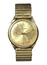 Vintage Bulova Accutron 1966 10Kt GF Cal 214 Men's Watch M6 w/ Speidel Band picture