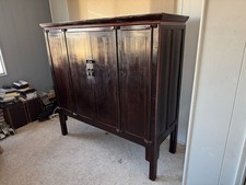Vintage  Chinese Ming Media Tall Cabinet picture