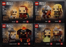 Lego Brickheadz The Lord of the Rings 40631 40632 40630 40751 Lot of Four (4) picture