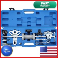 ATPEAM 9-Way Slide Hammer Puller Set Wrench Adapter Axle Bearing Hub Auto Set picture