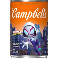 Campbell’s Condensed Kids Soup, Marvel’s Spidey and His Amazing Friends Shaped picture