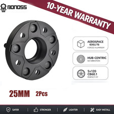 5x120 5x4.72 2×25mm Wheel Spacers  For Lexus LS LC Hub-centric BONOSS CB60.1 picture