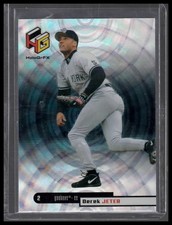 1999 Upper Deck HoloGrFX #38 Derek Jeter AuSome picture
