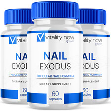 Nail Exodus Extreme Probiotic Supplement Support For Nail Health 180 Capsules picture
