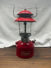 1977 Coleman 200A Red Lantern 11/77 Vintage USA w Original Hard Case picture