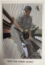 2015 Topps High Tek - Waves Chris Sale #HT-CSE Pattern 1 Grass/Waves picture