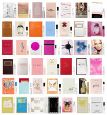 24 Women's Designer Perfume Samples Set with Organza Bag Lot picture