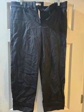 LOFT The Riviera Slim Pants Size 8 Black picture