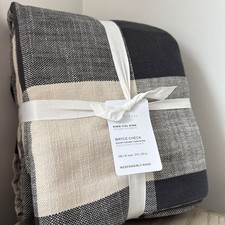 Pottery Barn Bryce Buffalo Check Duvet Cover King/California King picture