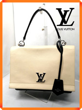 【Authentic】LOUIS VUITTON M50252 Lockme II Cartable 2Way Shoulder Bag Beige Black picture