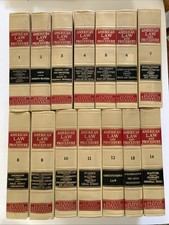 Vintage 1962 American Law & Procedure Books 14 Volume La Salle Complete Set picture