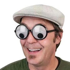 Googly Eye Glasses Novelty Halloween Costume Party Accessories M12A picture