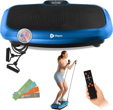 LifePro Turbo 3D Vibration Plate Blue Exercise Machine for Recovery & Fitness picture