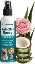 Pup Labs K9 Soothe anti Itch Spray for Dogs with Aloe, Rose, & Coconut,  4 FL OZ picture