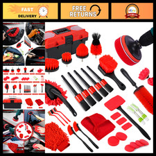 35-Piece Car Detailing Kit - Complete Set with Tool Box & Detailing Brushes picture
