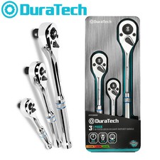 DURATECH 3PCS Ratchet Set 1/4