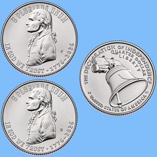 1776 - 2026 Washington Quarter ~ Independence ~ P & D Two Coin Set ~ Unc picture