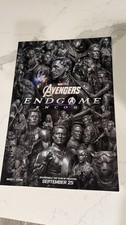 NEW Avengers Endgame Encore Embossed Foil Mini Poster Regal Opening Night MARVEL picture