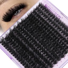 Wispy Lash Clusters Eyelash Extensions Individual Lash Clusters 80D G-Wispy picture