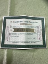 GENUINE Rolex Vintage watch Guarantee Warranty  1960s Certificate picture