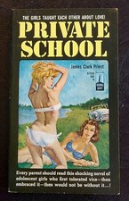 Private School James Clark Priest Beacon 755X Vintage Sleaze Lesbian GGA RARE picture