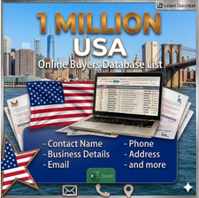 1M USA Online Buyers Email List – E-commerce Customers Leads Database (Excel) picture