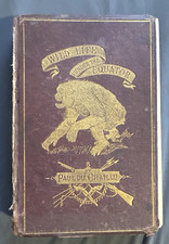 Antique Wild Life Under The Equator Book 1869 Du Chaillu Illustrated Animals picture