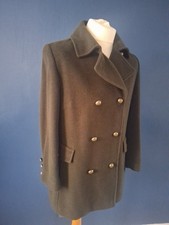 Smart Basler wool angora mix khaki /moss pea coat. 14 picture