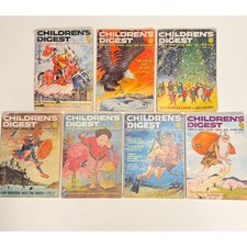 Vintage Children’s Digest Lot 7 1960s Illustrated Stories Puzzles Retro picture