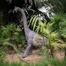 Brachiosaurus Dinosaur Garden Statue Large Animal Resin Decor For Garden Yard picture