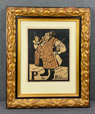 William Nicholson Antique 1898 Lithograph Print 
