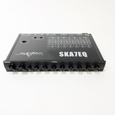 USED SKAR AUDIO SKA7EQ 7 BAND 1/2 DIN CAR AUDIO EQ W/ FRONT REAR AND SUB OUTPUT picture