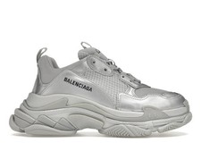 Size 10 Balenciaga Triple S Silver picture