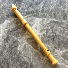 Vintage KÚNG - SWISS MADE - Musik - Hug Basel Wood Recorder 18.5